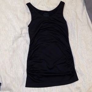 Blank seamless maternity tank top